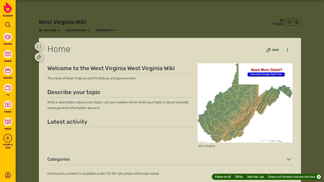 West Virginia Wiki | Fandom